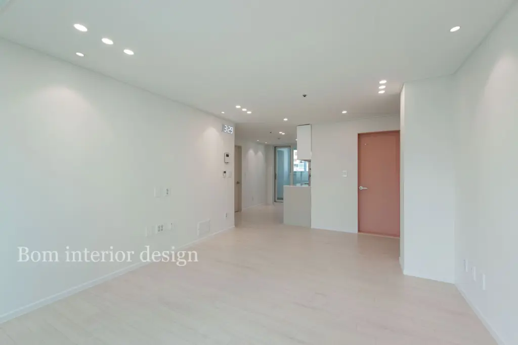 서울 강서구 20평대 아파트 리모델링 · 파스텔 핑크·다운라이트